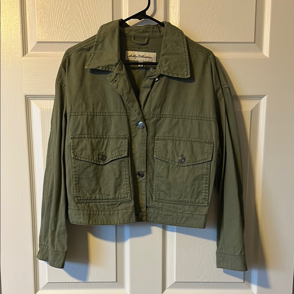 Olive Green Utility Jacket